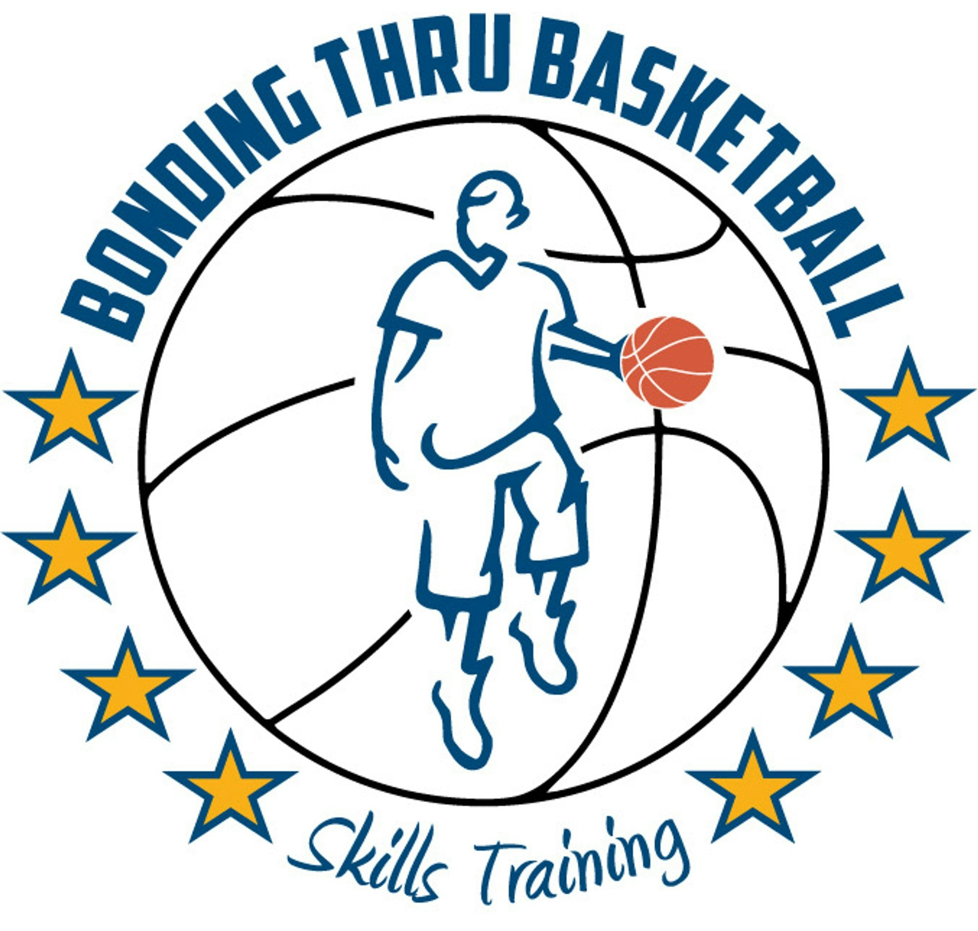 Bonding Thru Basketball | Athletes Logo